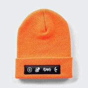 Adidas Originals Into the Metaverse Orange Beanie Gmoney BAYC Punks